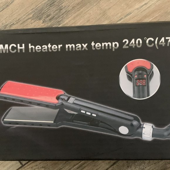 NEW MCH Heater Max‎ Temp 230 C(450 F) Hair Straightener - Picture 3 of 12